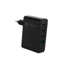 NATEC NUC-2234 oplader voor mobiele apparaten laptop, smartphone zwart AC snelladen binnen