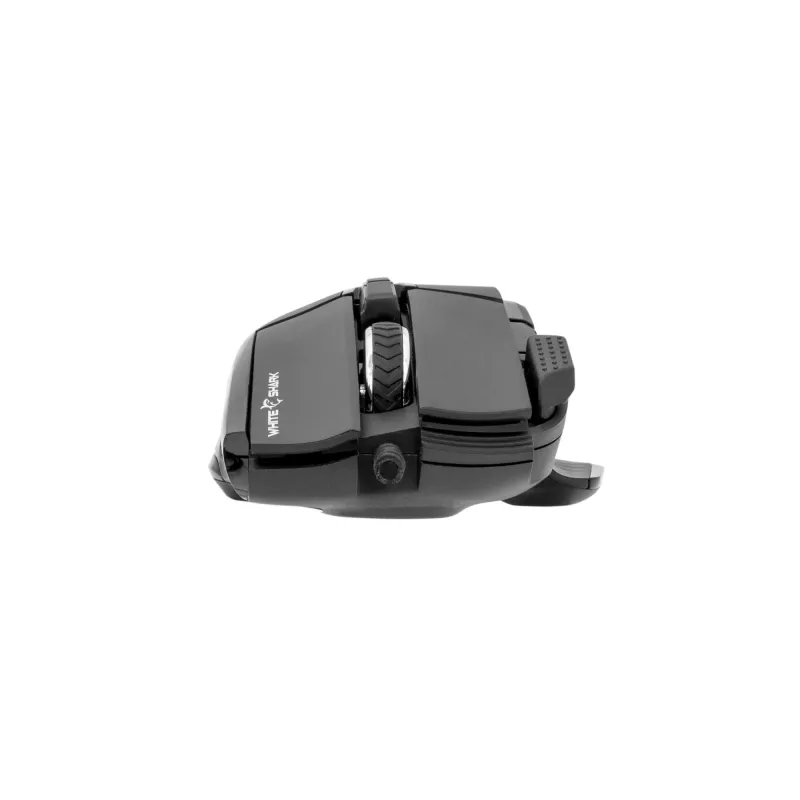 Muis White Shark MARROK zwart USB Type-A