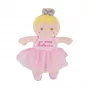 Babyrammelaar TULILO Rattle pop Lily, zachte popvormige handrammelaar voor peuters