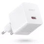 Mini-netlader PA-Y20S wit 1xUSB-C 20W PD Power Delivery