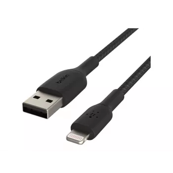 Lightning-kabel Belkin CAA002BT3MBK 3 m zwart