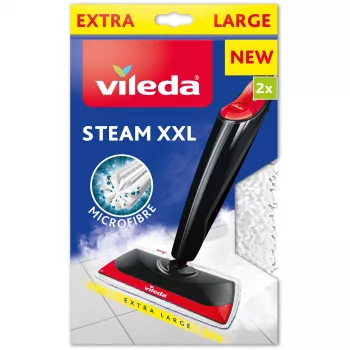 Vileda 161717 Steam XXL vervangpad voor stoommop