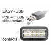 USB-kabel DeLOCK 3 m USB 2.0 A - B stekker/stekker