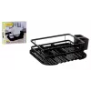 Afwasrek Maestro MR-1024, 40 cm, aluminium frame, eenlaags constructie, lekbak