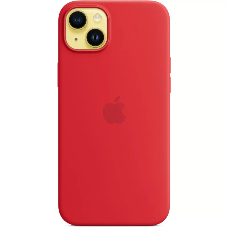 Apple iPhone 14 Plus Siliconenhoesje met MagSafe – (PRODUCT)RED