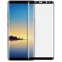 Tempered Glass Screen Protector Devia voor Samsung Galaxy Note8 — 3D Curved, zwart