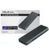 M.2 NVMe SSD-behuizing QOLTEC 52630 - USB 3.1 Gen2 10Gb/s, voor M.2 NVMe-drives