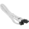 Seasonic 12VHPWR PCIe-adapterkabel - (wit, 0,75 meter)(SS2X8P-12VHPWR-600/wit)