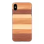 Smartphonehoes man and wood voor iPhone XS Max — zwart