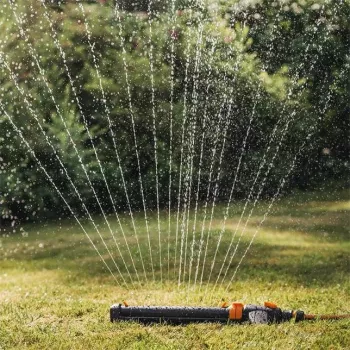 Fiskars 1027028 sproeier oscillerende sproeier zwart, oranje