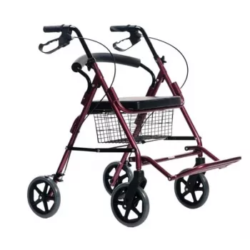 Rollator met zitting