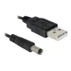 USB-stroomkabel DeLOCK 82197 1 m USB-A stekker/stekker