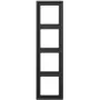 JUNG frame 4-voudig antraciet horizontaal/verticaal AL 2984 AN