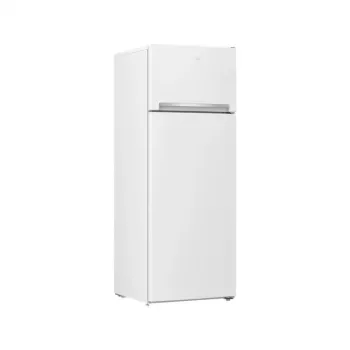 BEKO koelkast RDSA240K40WN, energie-efficiëntieklasse E, hoogte 146,5 cm, wit