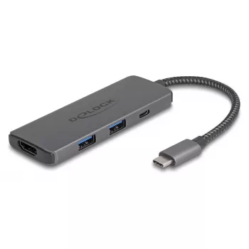DeLOCK USB Type-C-dockingstation 8K HDMI USB PD 3.0 100 W