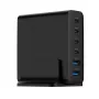 GEMBIRD oplader voor mobiele apparaten TA-UC-2A4C-PD75-01-BK — 75 W, 4× USB-C + 2× USB-A, PD & QC3.0, 6 apparaten tegelijk, 1,5 m kabel, zwart