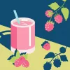 Ravensburger CreArt schilderset — Mocktail Raspberry (25562) creatieve set