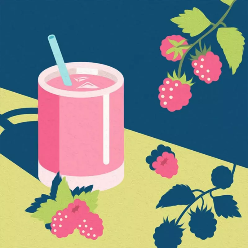 Ravensburger CreArt schilderset — Mocktail Raspberry (25562) creatieve set