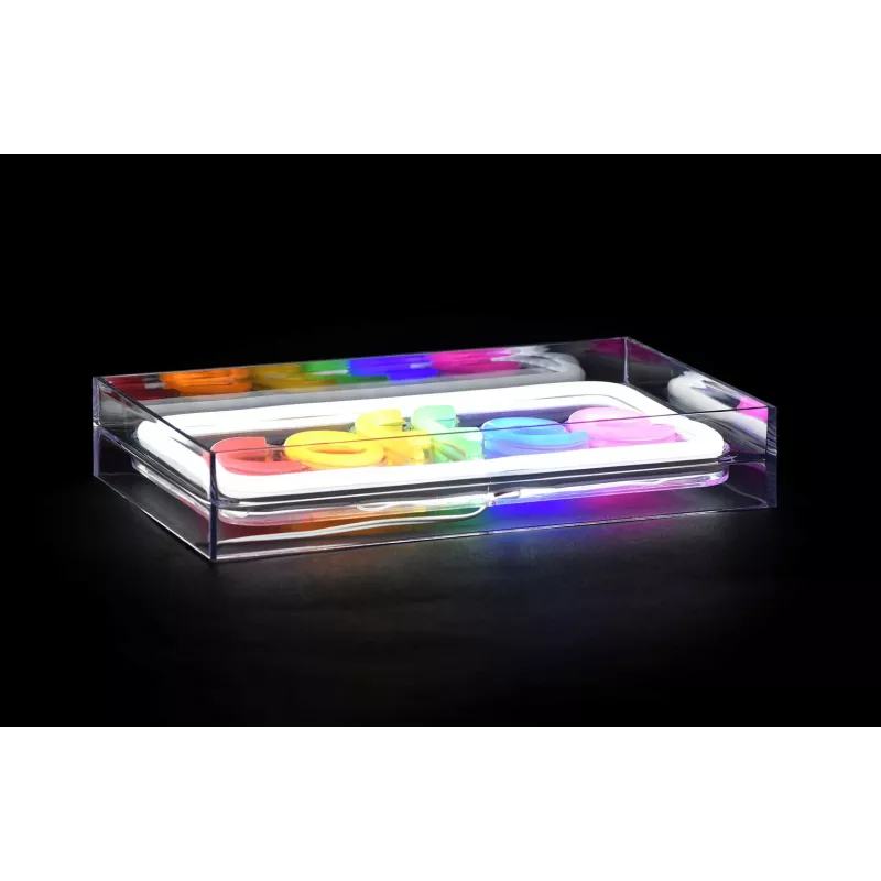 Neon LED-lichtreclame ActiveJet AJE-NEON COFFEE, veelkleurig, USB 5V, opbouwmontage, AS-kunststof frame