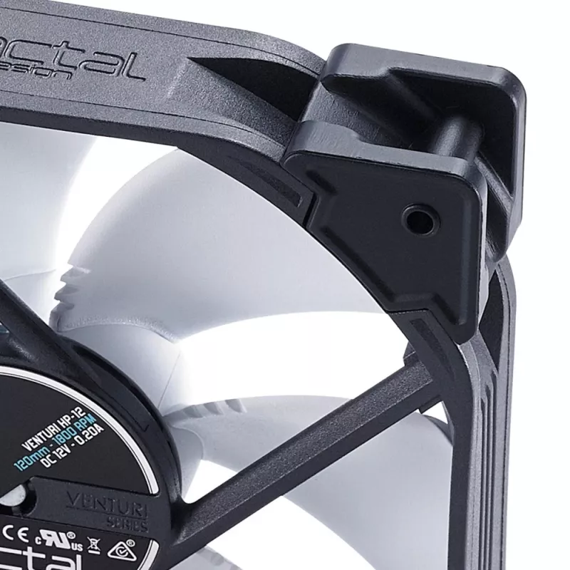 Fractal Design Venturi HP-12 PWM 120mm behuizingsventilator – zwart