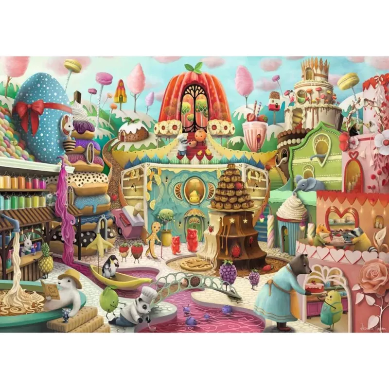 Puzzel Ravensburger Sweet Street 1000 stukjes – 1000-stukjespuzzel van Ravensburger