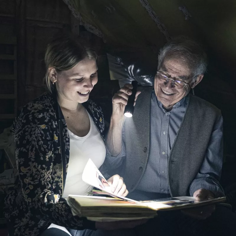 Ledlenser P6R zwarte zaklamp LED