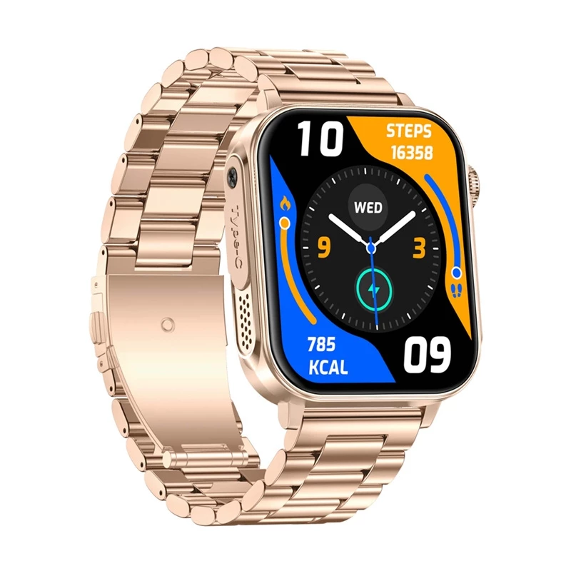 Smartwatch Colmi P80 Steel goud
