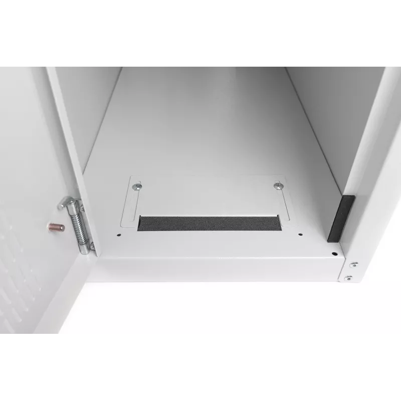 Digitus Computerbehuizing met glazen deur, rolbaar, afsluitbaar, met ventilatiesleuven