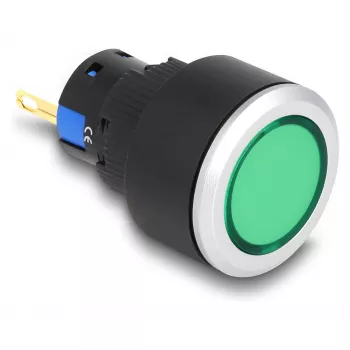 Industriële LED-machineverlichting DELOCK 22055 – 1 lamp, AC 250 V/5 A, IP40/IP65, Ø 2,5 cm, H 42 mm
