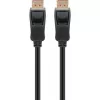 DisplayPort 2.1-kabel, gecertificeerd, 16K @ 60Hz, 80 Gbit/s (zwart, 1 meter, VESA-certificering)