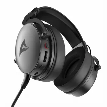 Desktop-headset Sharkoon Skiller SGH40W zwart – draadloze gaming-headset, on-ear ontwerp