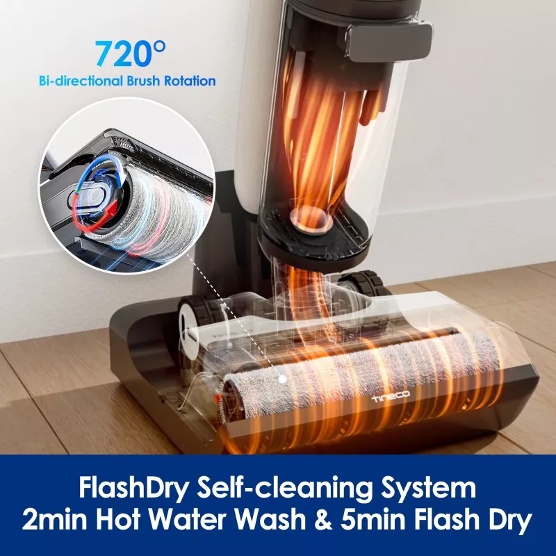 Steelstofzuiger Tineco Floor one S7 FlashDry