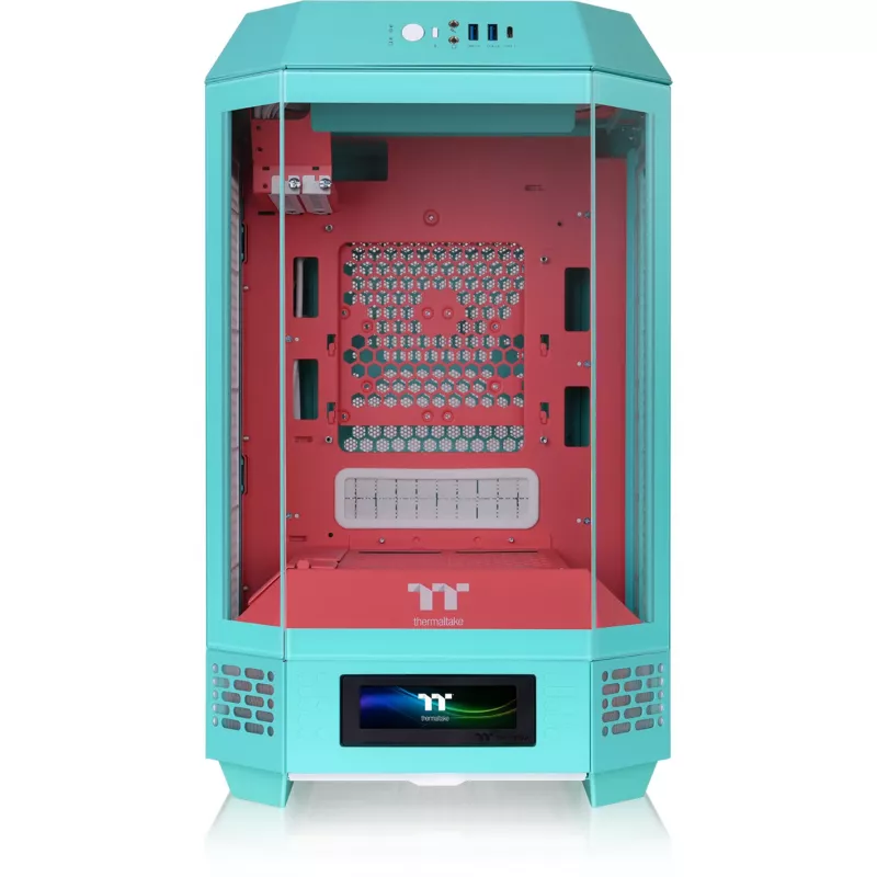 The Tower 250, towerbehuizing mint/bes, Tempered Glass
