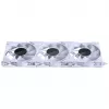 Phanteks M25 Gen2 120 mm PWM ARGB-behuizingsventilator - wit
