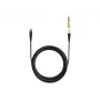Rechte vervangende audiokabel voor Beyerdynamic Pro X-hoofdtelefoons — zwart
