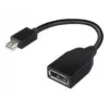 Lenovo 4X90L13971 DisplayPort-kabel Mini DisplayPort zwart