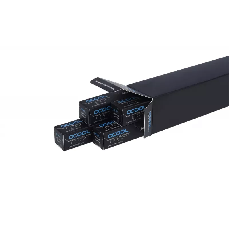 Tube voor computer-waterkoelingssysteem Alphacool 18443 — acryl, Ø 16 mm, lengte 60 cm, schroefdraad Ø 13 mm, transparant