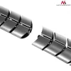Kabelgoot-organizer voor het bureau MC-768 S zilver