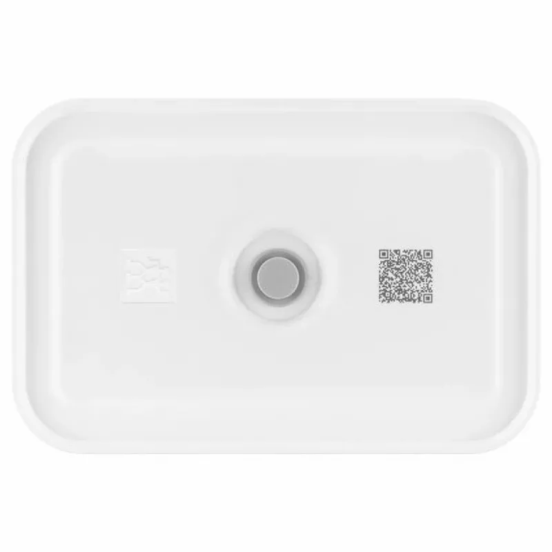 Lunchcontainer ZWILLING FRESH & SAVE 1 l, kunststof met siliconenafdichting, grijs/wit