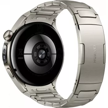 Smartwatch HUAWEI WATCH 5, 1,5 inch AMOLED, 466×466, 46 mm titanium behuizing, Wi-Fi, GPS, zilver