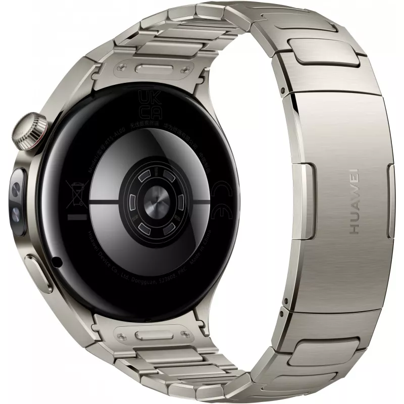 Smartwatch HUAWEI WATCH 5, 1,5 inch AMOLED, 466×466, 46 mm titanium behuizing, Wi-Fi, GPS, zilver
