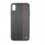 Hoesje Tellur Cover voor iPhone XS Max – zwarte carbon finish
