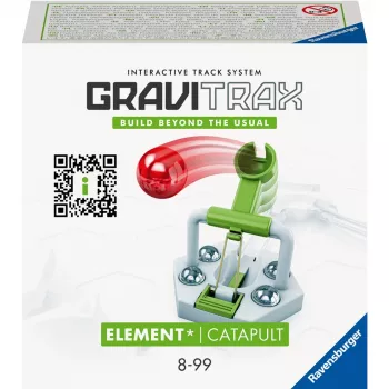 GraviTrax uitbreiding katapult – knikkerbaan STEM, bouw- en constructiespeelgoed voor kinderen vanaf 8 jaar