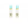 Glasvezelkabel LANBERG FO-LULU-MD31-0010-TQ 1 m OM3 LC–LC Aqua