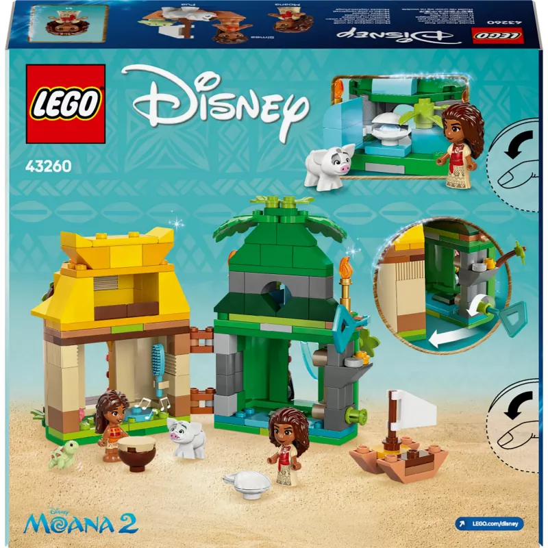 LEGO DISNEY 43260 Moana's eilandpret