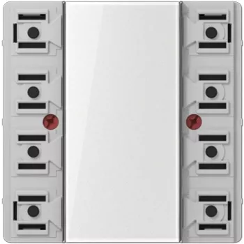 JUNG LS 5074 TSM KNX-drukknopsensormodule Standard, 4-voudig