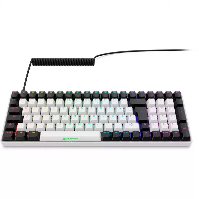 Gaming-toetsenbord Sharkoon SGK50 S2 mechanisch QWERTZ draadloos