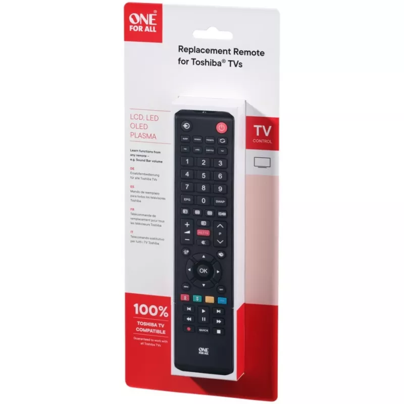 Afstandsbediening One For All URC 1919 voor Toshiba TV