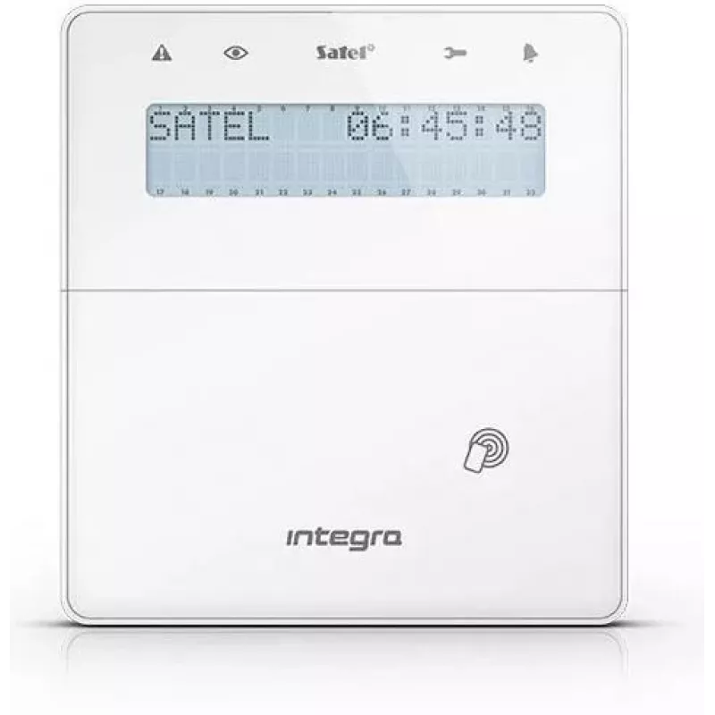 SATEL KEYPAD INT-KLFR-W RFID-lezer, GRADE3