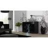 Sideboard Cama SOHO S7 120 cm Zwart Glans